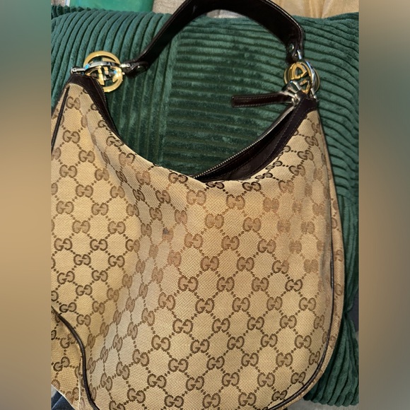 Gucci GG Canvas Medium Twins Hobo - Authentic - Picture 2 of 15